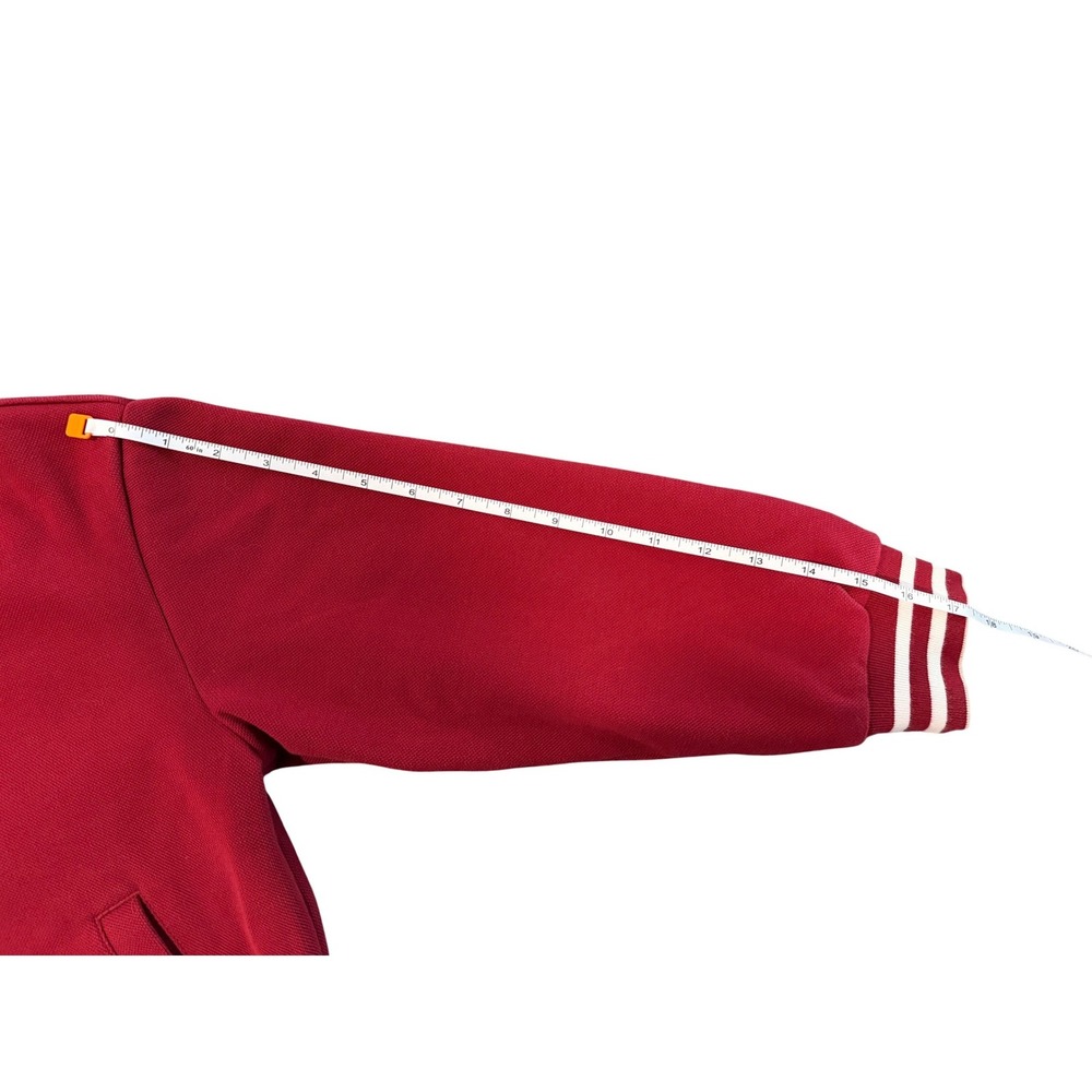Levis Reversible Varsity Bomber Jacket Kids Red Khaki Asian Market Size M 150/72 - Picture 12 of 15